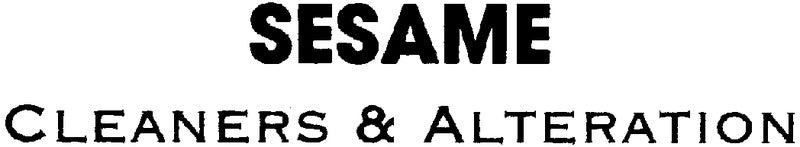 Sesame Cleaners & Alterations