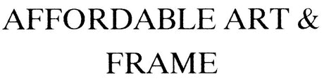 Affordable Art & Frame