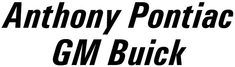 Anthony Pontiac GMC Buick