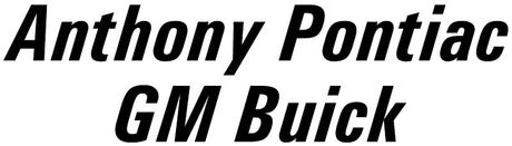 Anthony Pontiac GMC Buick