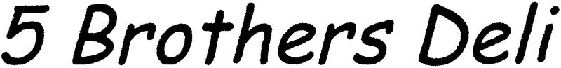 5 Brothers Deli