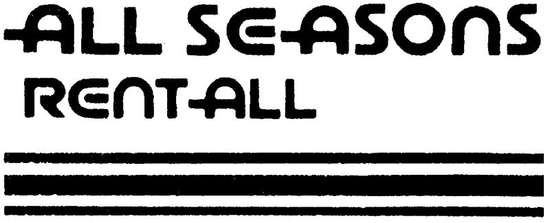 All Seasons Rent-All