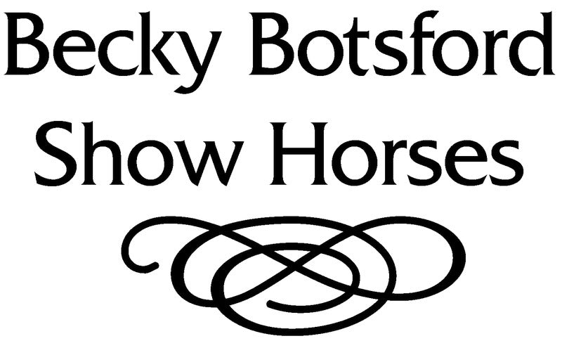 Becky Botsford Show Horses