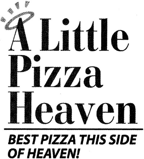 A Little Pizza Heaven