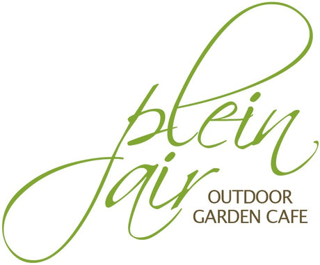Plein Air outdoor Garden Cafe by Judy's on Cherry