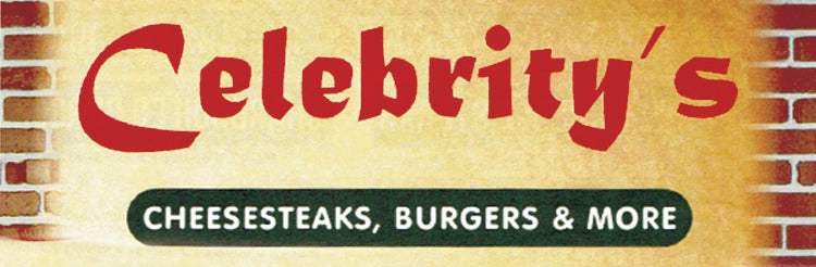 Celebrity's Cheese Steaks, Burger's and More